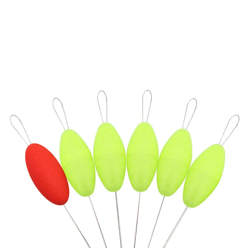 Seven-star-flotador de pesca ovalado 6 en 1, tipo cuerda, Seven Star, flotador de espuma, Space Bean, tope de línea de pesca, boyas, accesorios de aparejos - imagen 4