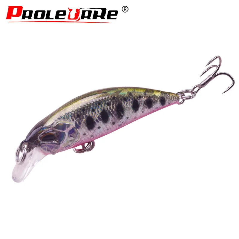 Proleurre-señuelo de Pesca Para pececillos, cebo duro de 55mm/5,8g, Souple Iscas artificiales Para Pesca, Wobblers Swimbait Peche