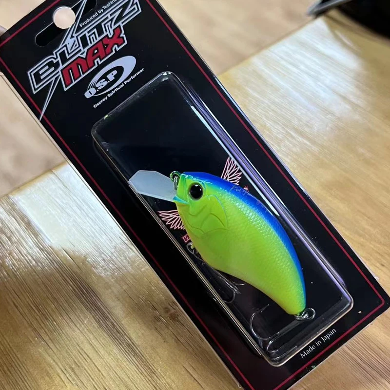 Japón OSP Luya BLITZ-MAX buceo profundo silencioso CRANK tiro lejano cebo flotante depósito negro pit cebo competitivo - imagen 4