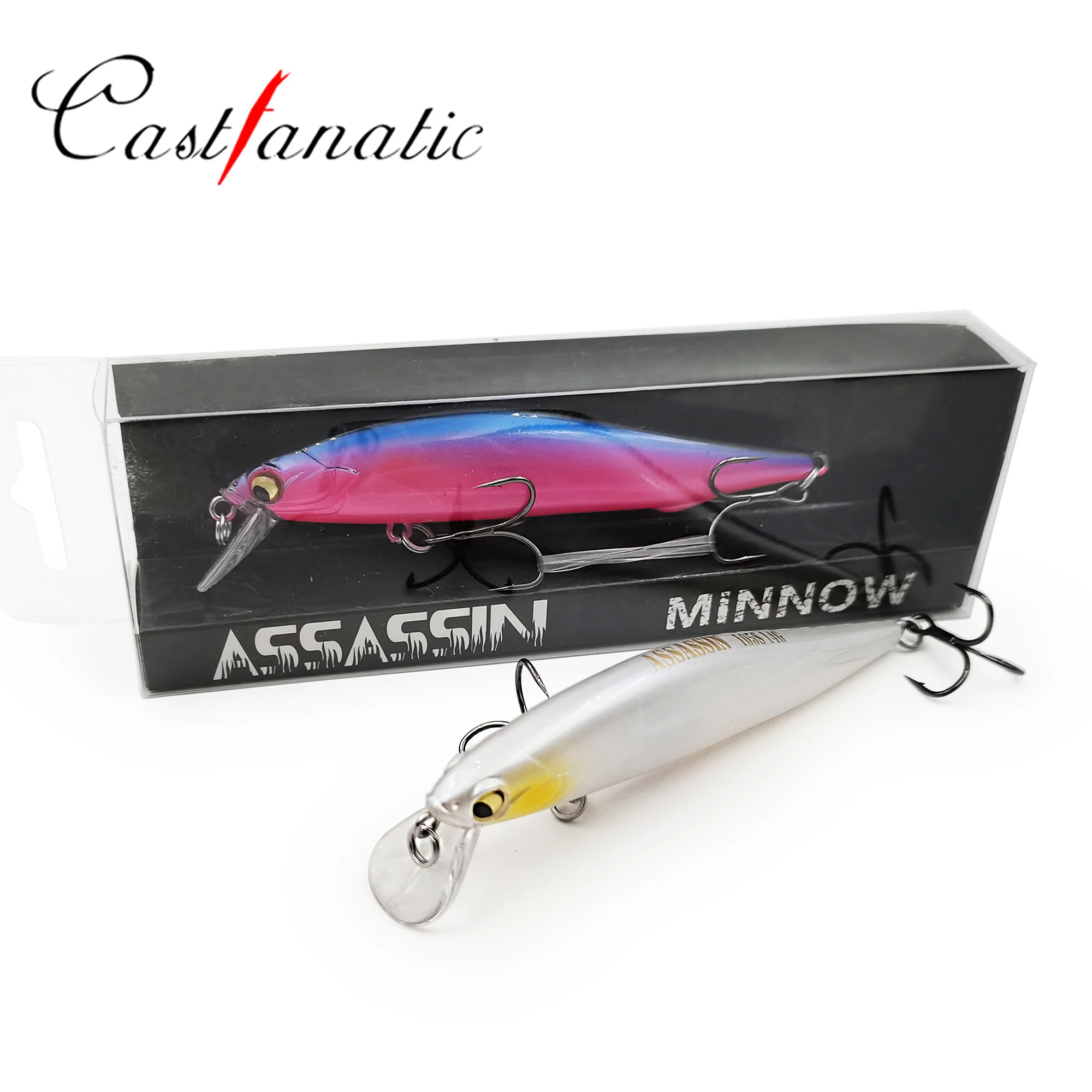 Castfanatic Brand Assassin105 AR-C Minnow Lure Wobbler 14g Jerkbait Slow Sinking Aartificial Bait For Sea Bass Pike Fishing Lure - imagen 3