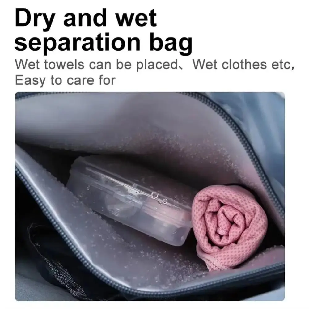 Nuevo Bolsa de viaje de gran capacidad con bolsillo para zapatos, bolso de equipaje Oxford, bolso de mano impermeable, mochila de mano - imagen 2