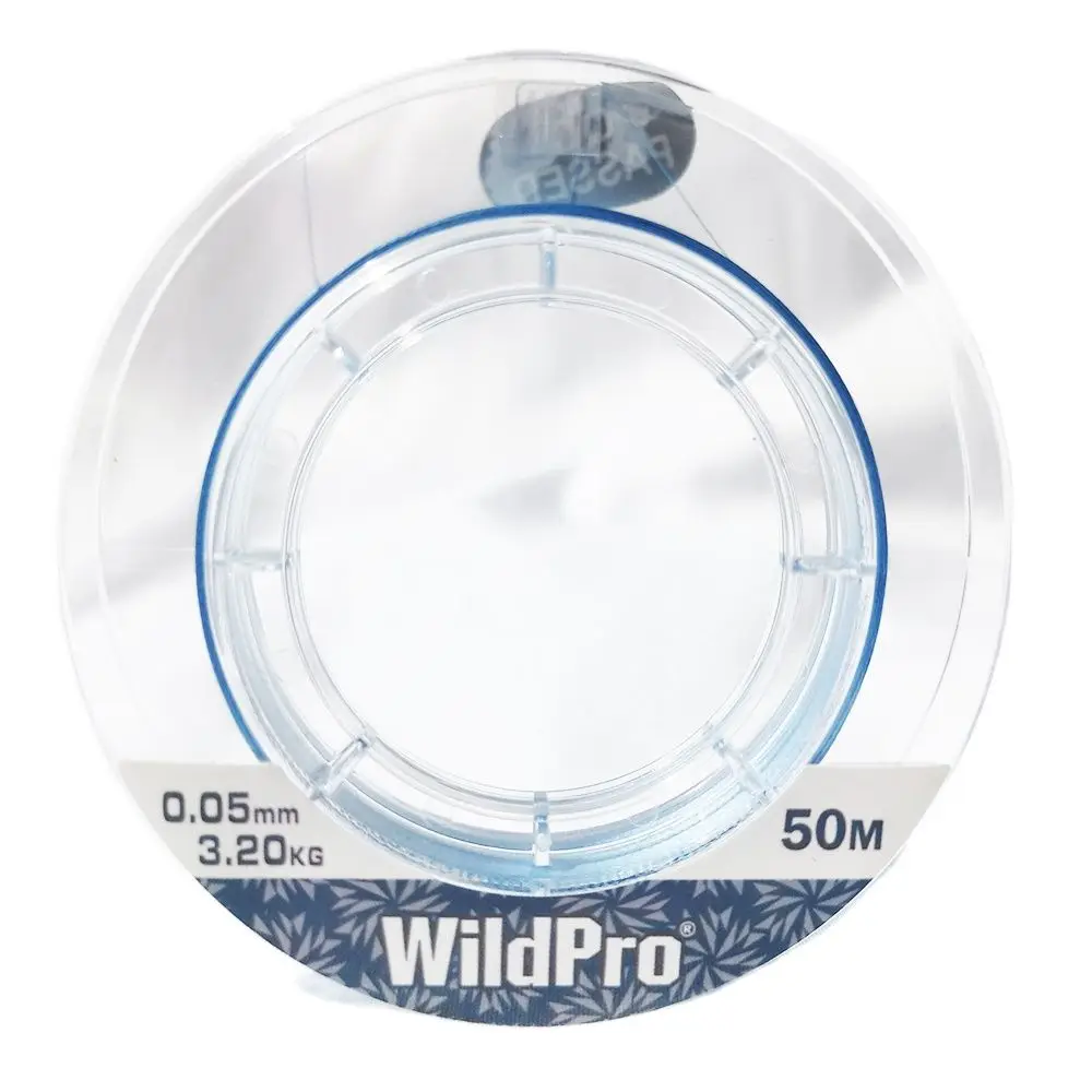 Línea de pesca en hielo de 50M, 4 hebras, PE, súper fuerte, carpa cruciana, Lucio, línea de pesca para pesca de invierno - imagen 2