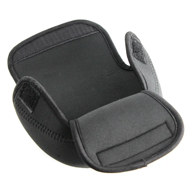 Bolsa de pesca S/M/L, cubierta de carrete de pesca giratoria, funda protectora de rueda de neopreno, bolsa de carrete impermeable, almacenamiento para accesorios de pesca - imagen 5