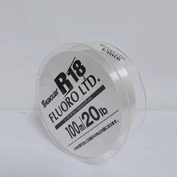 Seaguar R18 Línea de fluorocarbono 100% fabricada en Japón