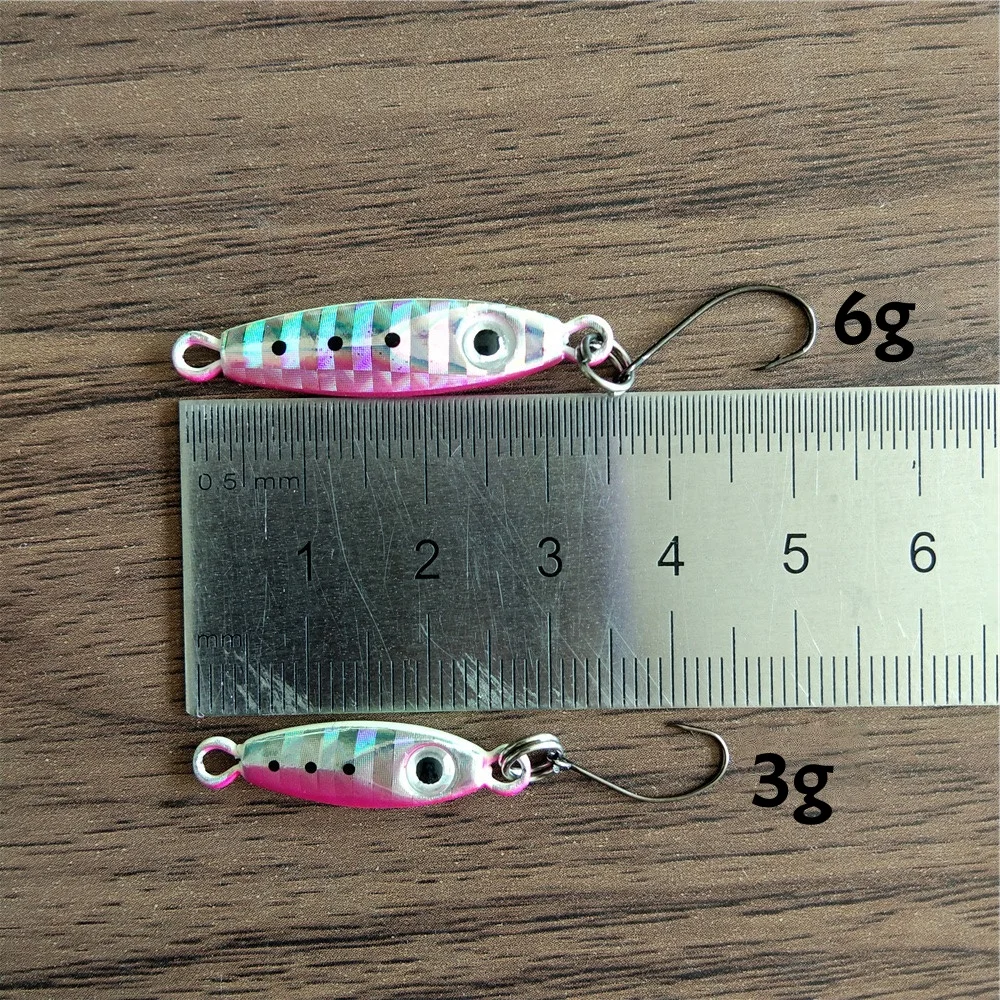 Swolfy Mini Cuchara Spinnerbait – Señuelo metálico para trucha