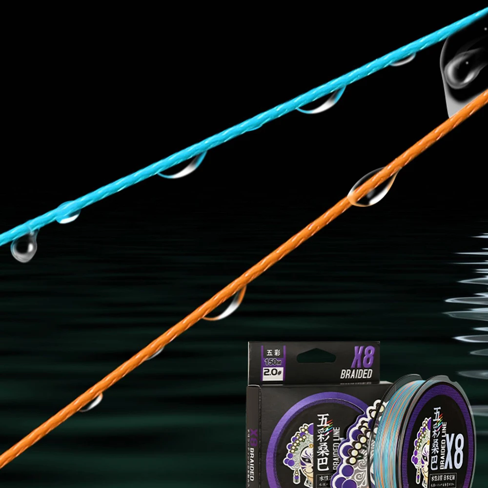 ThornsLine-sedal de pesca japonés de 8 hebras, hilo trenzado fuerte de 100% m, multifilamento suave, para pesca en agua de mar, 500 PE accesorios de pesca pesca accesorio pesca accesorios mar hilo trenzado pesca - imagen 4