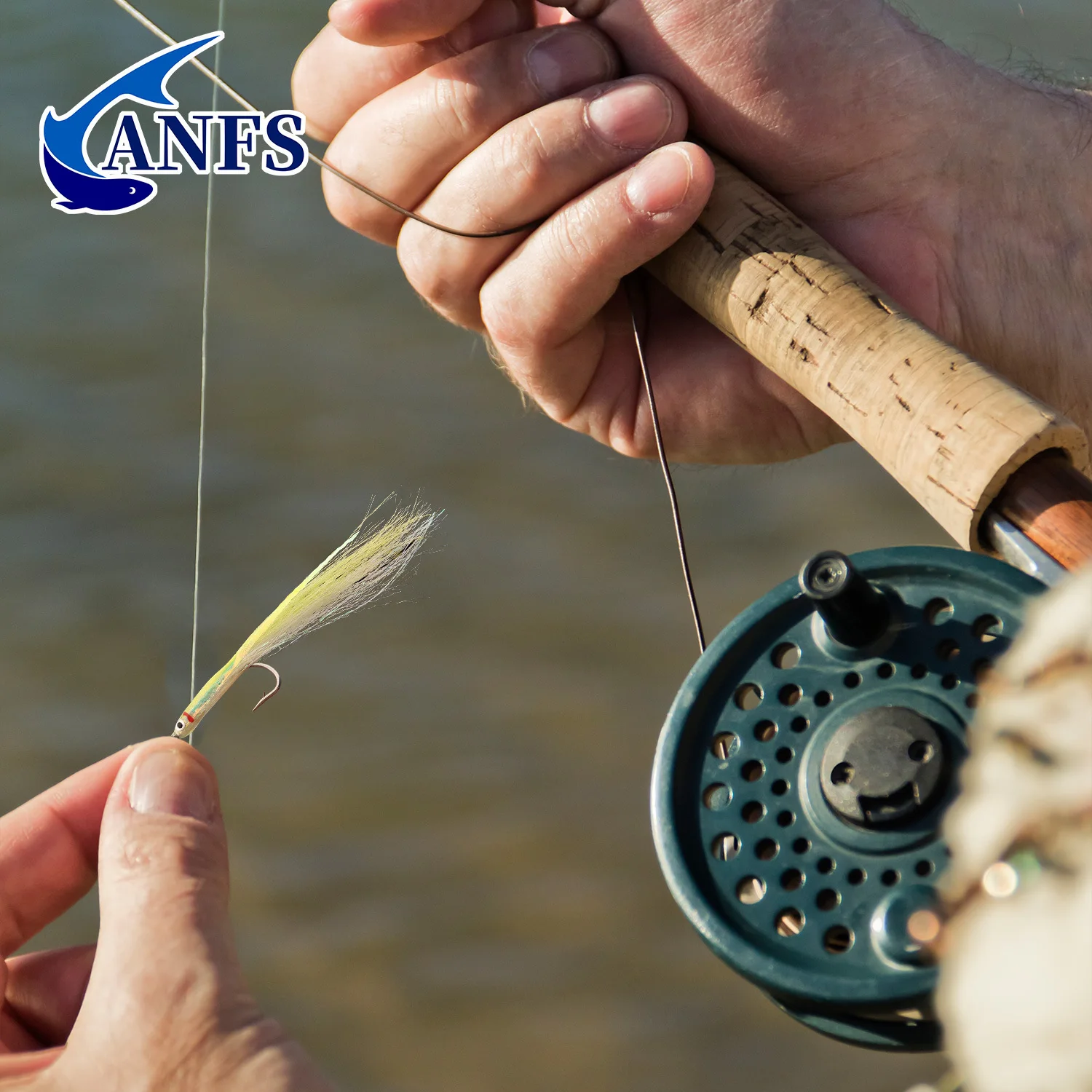 ANFS 5 uds. Dulces de Surf de moscas de agua dulce de agua salada definitivas, moscas de agua salada para Lucio de trucha - imagen 4