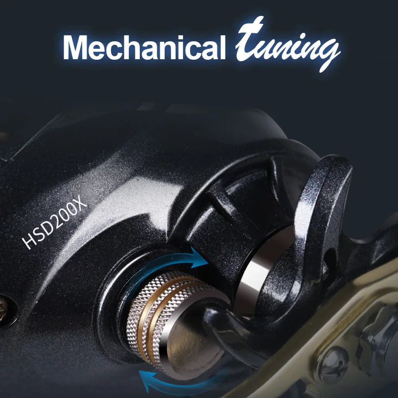 Carrete pesca HISTAR bobina metal – Relación 7.0:1 para largo alcance - imagen 3