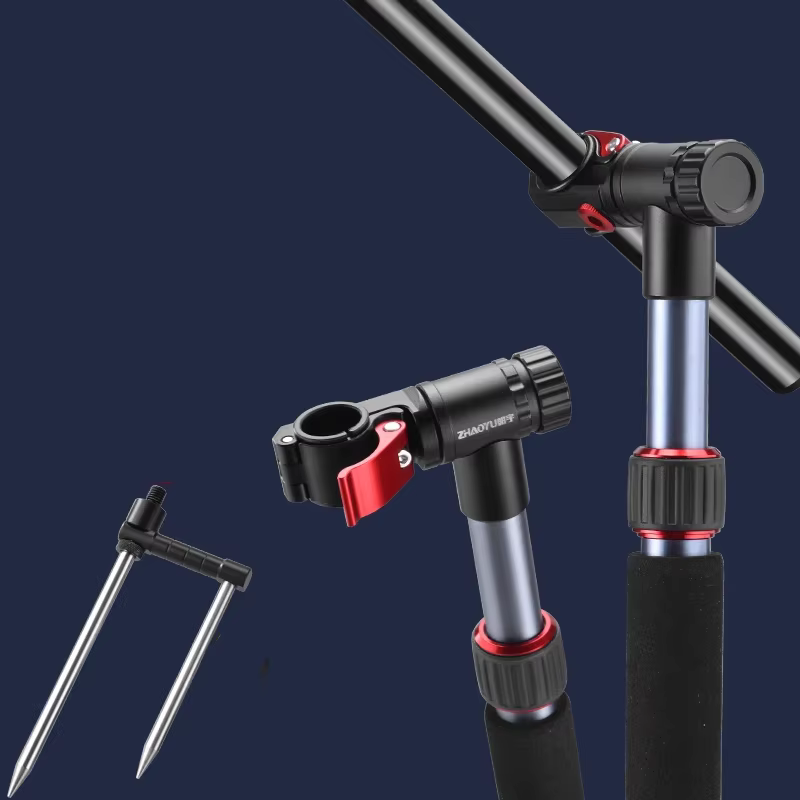 Paraguas ajustable con soporte para caña de pescar - imagen 5