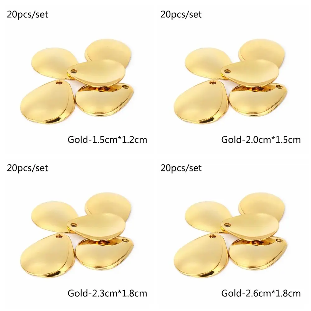 Anillos giratorios con cuchillas y cucharas de níquel lisas señuelo