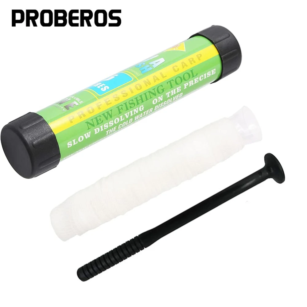 Bolsas de cebo de malla PVA de 5 metros, medias de repuesto de malla para pesca de carpa, red de cebo Boilie Rig, bolsas de cebo de repuesto universales