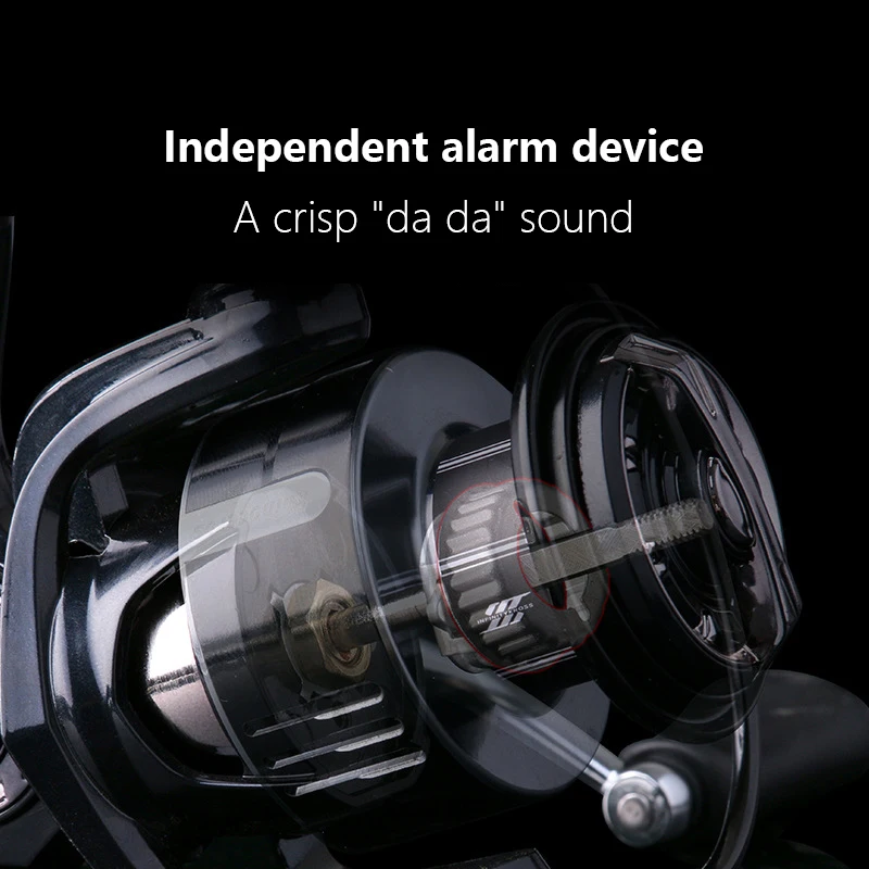 Carrete giratorio de pesca serie VK2000-7000 3 + 1 carrete BB arrastre máximo 12kg señuelo para exteriores lanzamiento de agua salada Universal - imagen 5