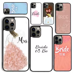Funda Bride To Be Premium para iPhone – Shell protectora transparente