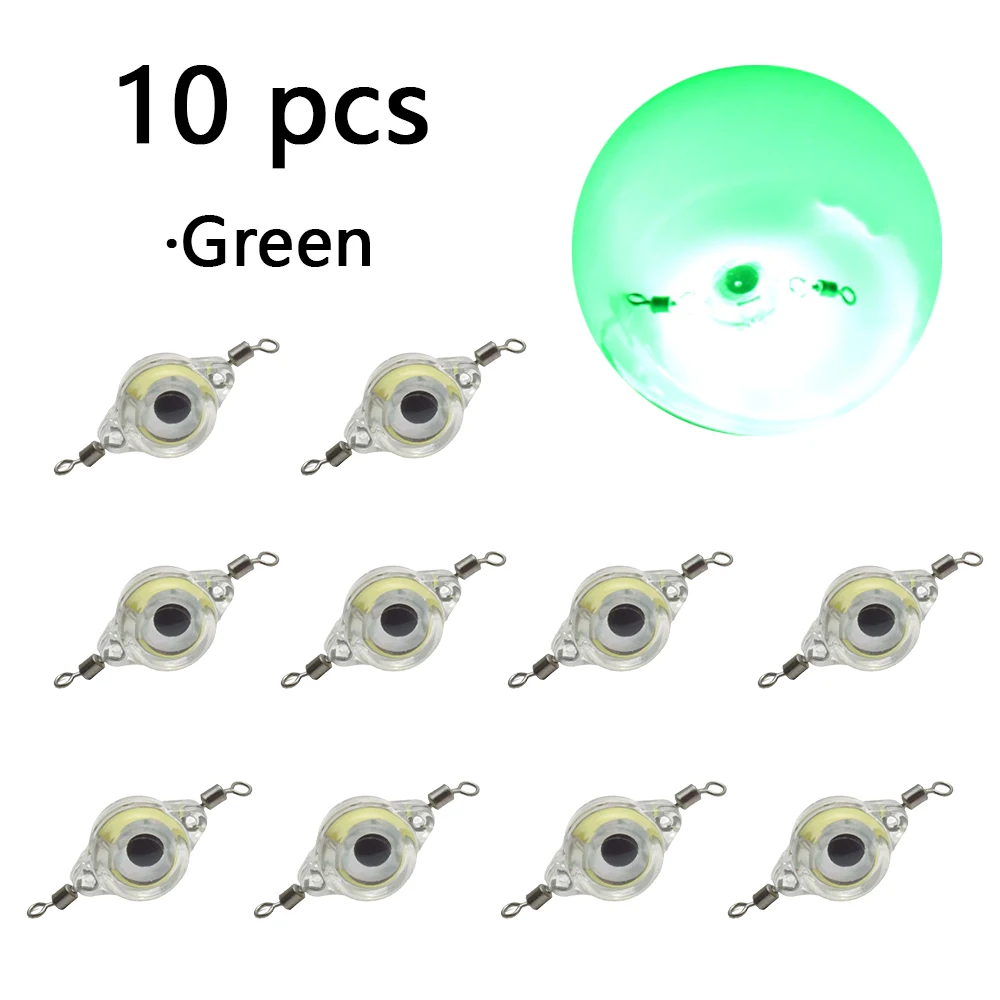 Luz LED subacuática para señuelo con anillos giratorios - Impermeable - imagen 2