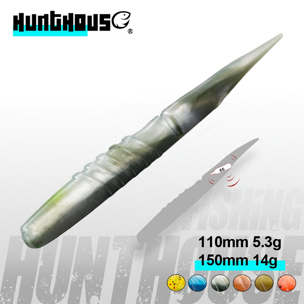 Hunthouse Xlayers Señuelo Flotante de Silicona con Sonajero para Lucio - imagen 3