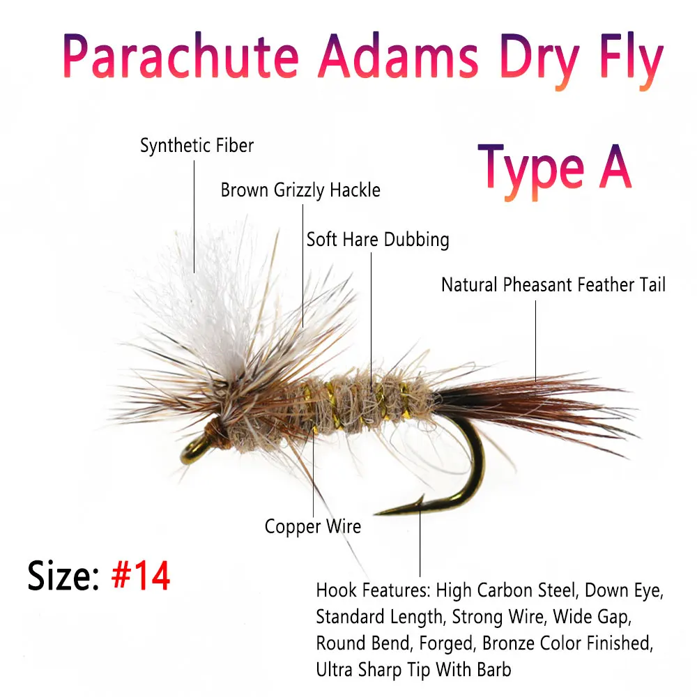 Bimoo-SEÑUELOS DE pesca de trucha flotante, 8 unidades, #14 - imagen 2