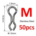 M 50pcs Silver