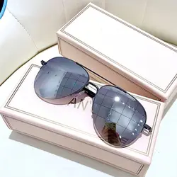 Gafas de sol UV400 marco grande degradado para conducción y ciclismo