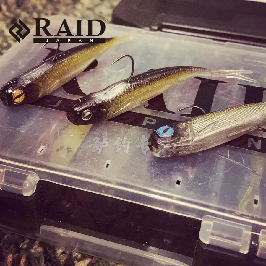 Japón RAID FishRoller cebo suave pez suave simulación señuelo falso cebo Midosto Fire Barstow - imagen 4