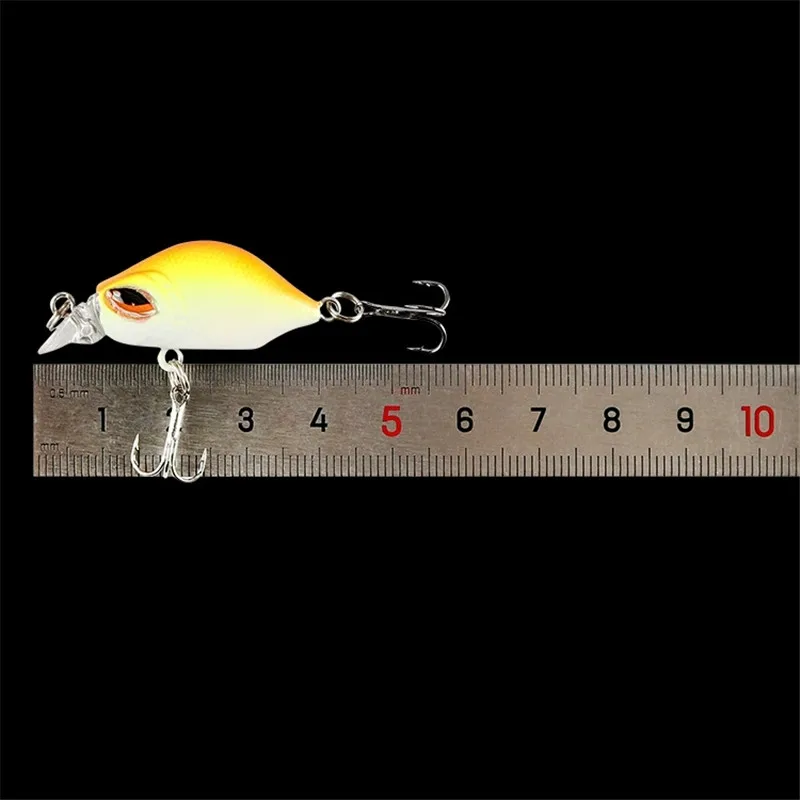 Señuelos pequeños de diseño japonés, señuelo de pesca de 3,5g, 4cm, pececillo que se hunde, Mini cebo duro para perca, trucha y lubina, novedad - imagen 3