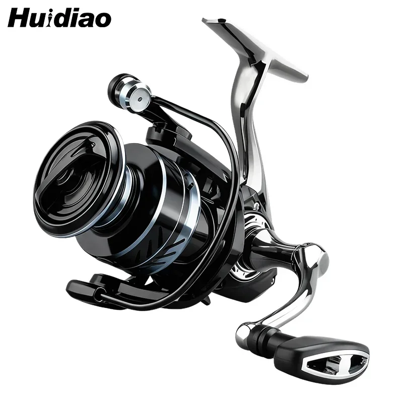 Carrete giratorio Huidiao – Todo metal con arrastre 12 kg - imagen 4