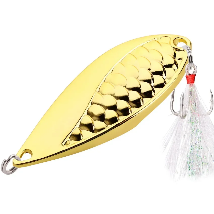 Juego de señuelos de Metal de 3 piezas, cebos de vibración de hundimiento, Vibe para Pesca de Lucio, azul, plata, oro, 3,5g, 5g, 7g, 15g, 20g - imagen 5