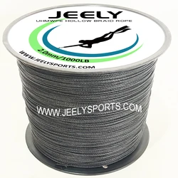 50m 2mm 8 tejido 1000lb cuerda de pistola de pesca submarina trenzada de fibra UHMWPE de alta calidad