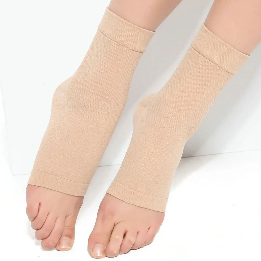 Calcetines de compresión para el cuidado de los pies, mangas de compresión, soporte para el tobillo, fascitis Plantar, calcetines casuales ajustados - imagen 3