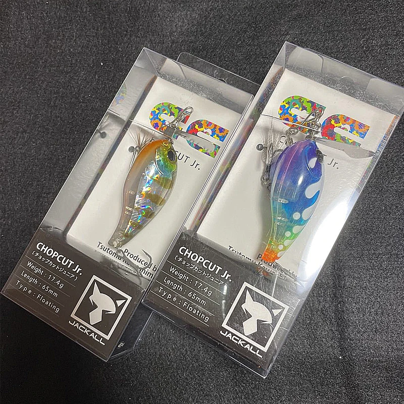 Japón JACKALL Sistema de superficie Hélice Señuelo Bait 17.4g Tractor CHOPCUT Jr. Cebo flotante - imagen 2