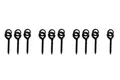 10Pcs Black
