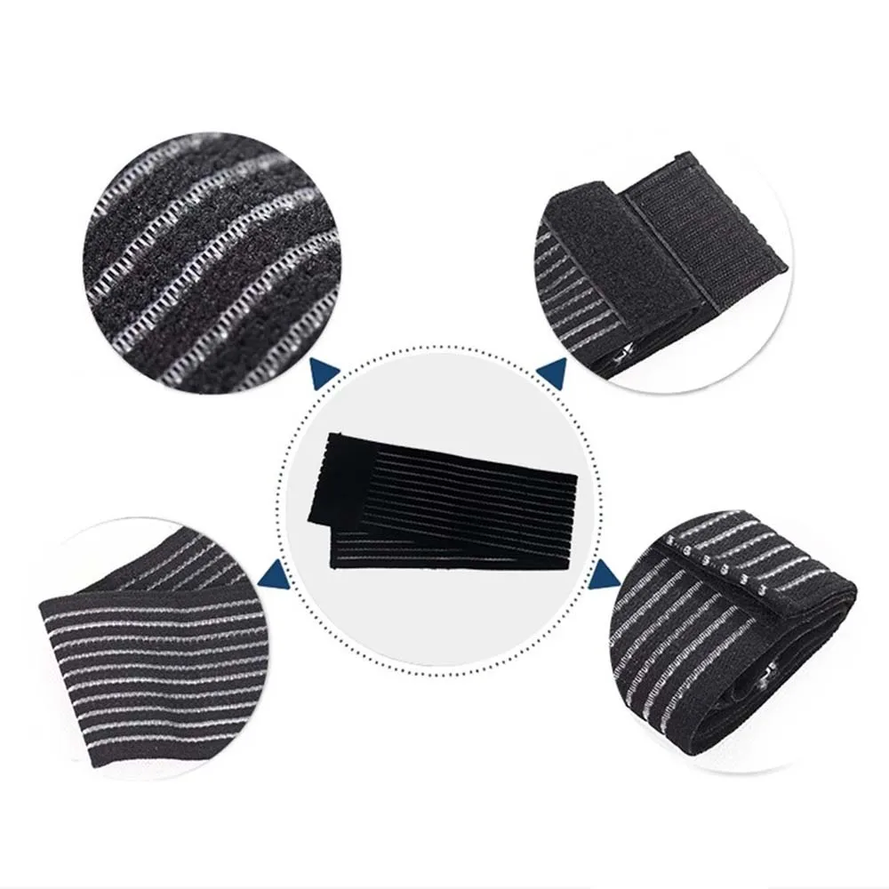 40 ~ 180cm muslo rodilla pantorrilla pierna tobillo cinta de kinesiología rodilleras Protector de codo envolturas soporte Protector tobillo soporte