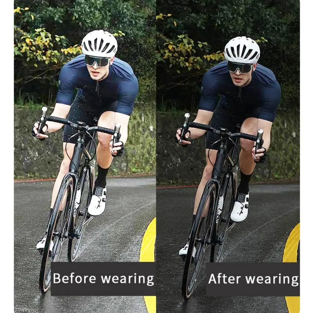 Gafas de sol polarizadas UV400 para ciclismo, lentes HD resistentes a los rayos UV, gafas para deportes al aire libre a la moda a prueba de viento para hombres - imagen 2