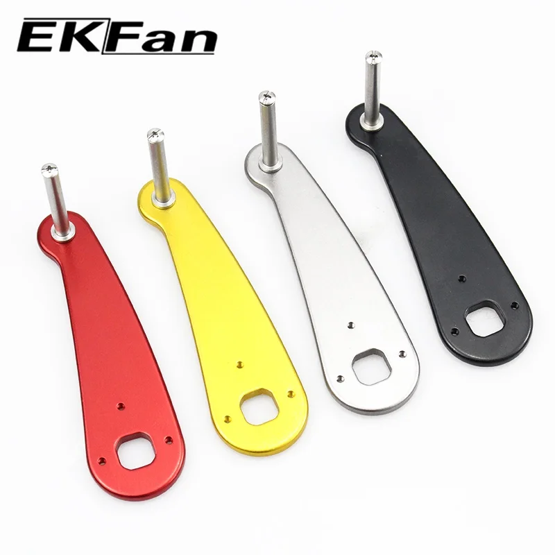 Carrete Spinning Ekfan de Aluminio 110mm para Pesca Ultraligera