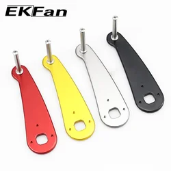 Carrete Spinning Ekfan de Aluminio 110mm para Pesca Ultraligera