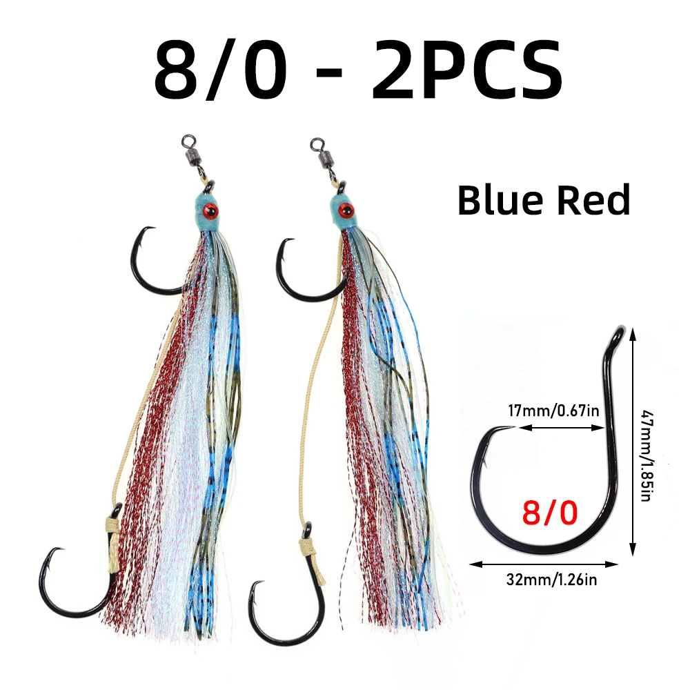 810 blue red
