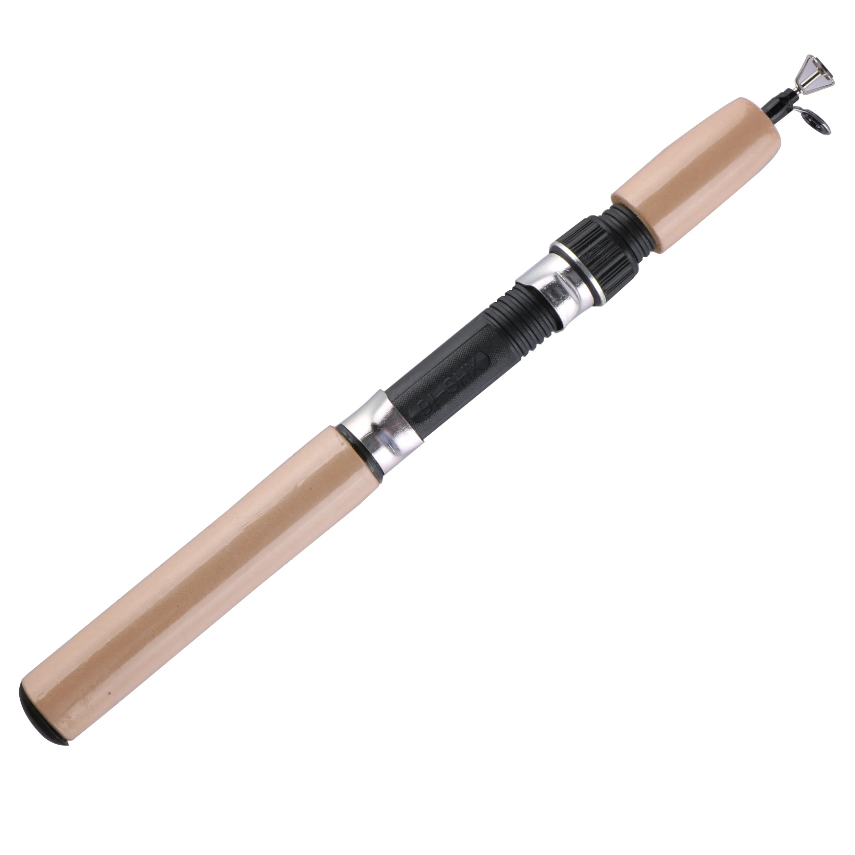 Goture 55cm 65cm Mini caña de pescar en hielo portátil fibra de carbono río camarones carpa caña de pescar aparejos de caña de pescar de invierno - imagen 2