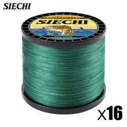 SIECHI X16 hilo trenzado PE – Alta resistencia para pesca deportiva