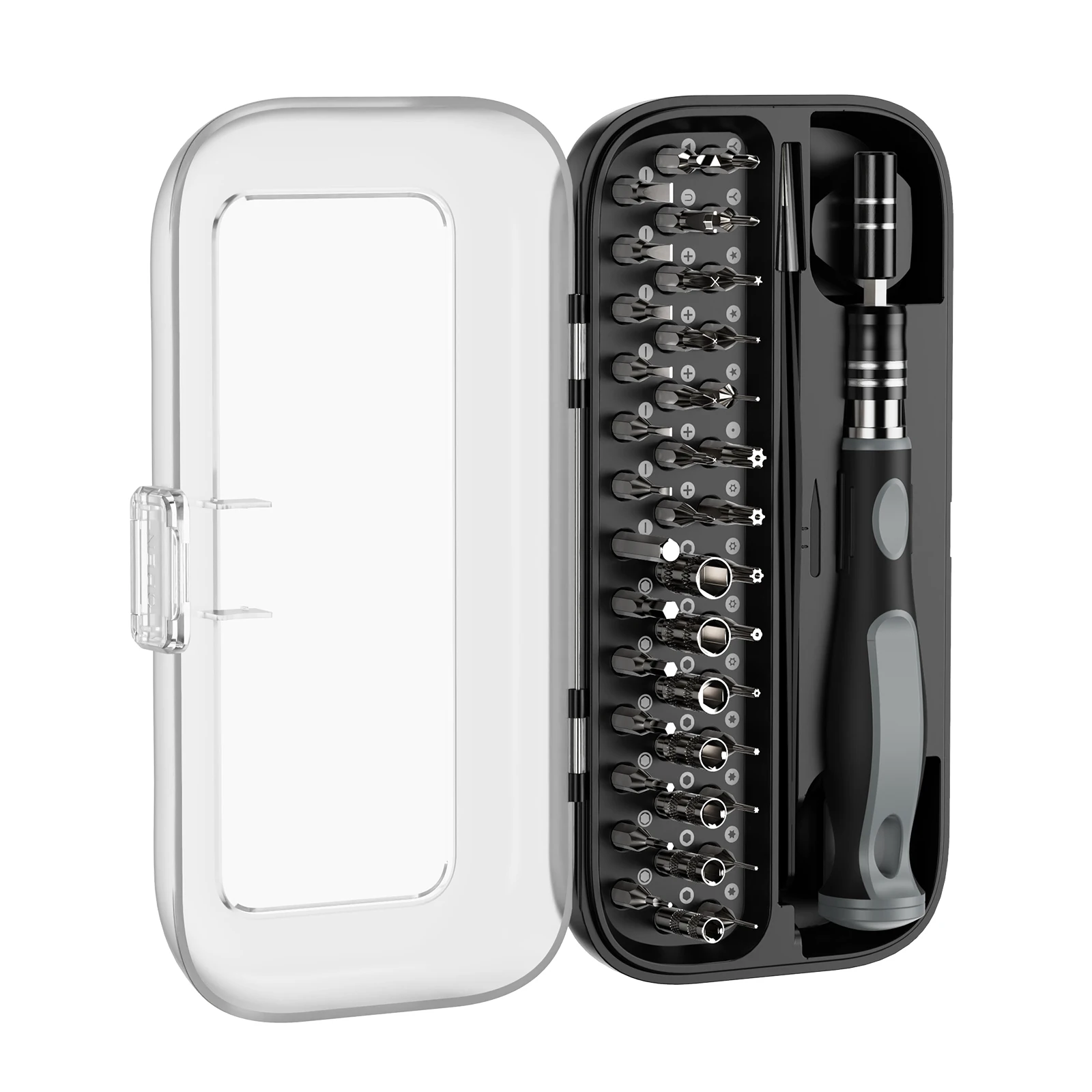 Kit Destornilladores Precisión 48 en 1 con Bits Magnéticos