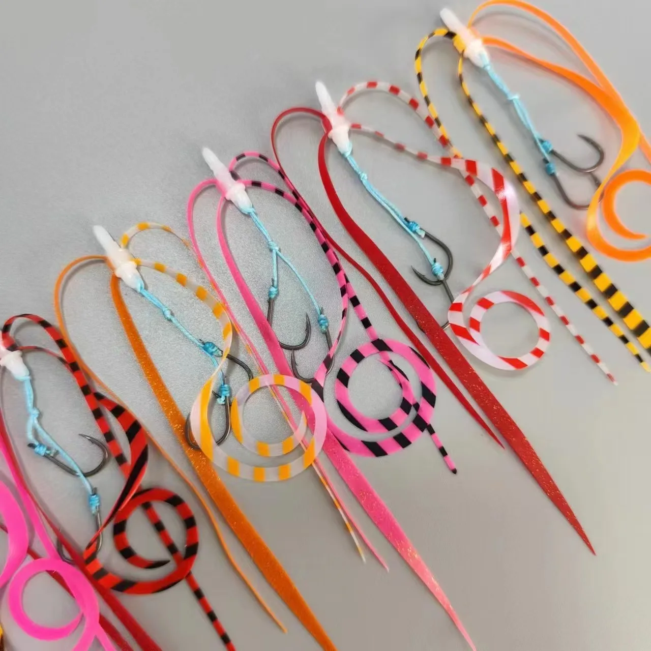 Cabeza de plantilla de silicona, anzuelo de Jigging, anzuelo de pesca en el mar, pargo Kabura, plomo, 50 piezas