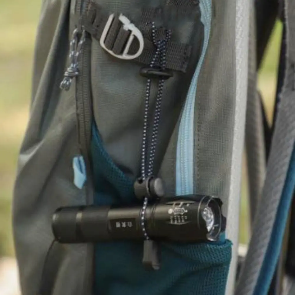 Hebilla Cuerda Elástica para Pesca – Clip Lanyard Negro - imagen 2