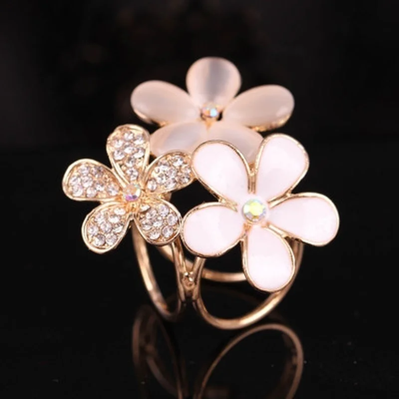 Broche de flores a la moda para mujer, ramo con hebilla, Clips para bufanda con diamantes de imitación de cristal, joyería