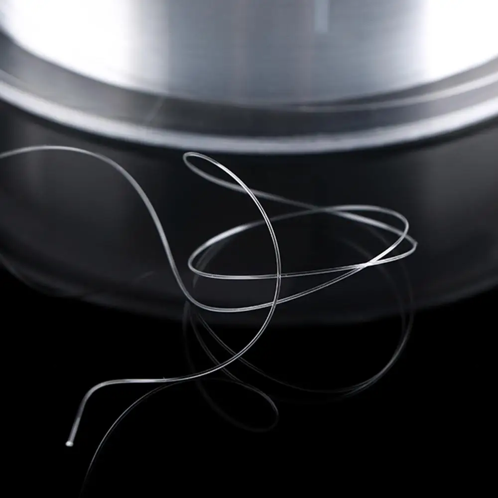 Línea de pesca en hielo de 100M, monofilamento, línea de nailon superfuerte para invierno, accesorios para exteriores, envío directo - imagen 4