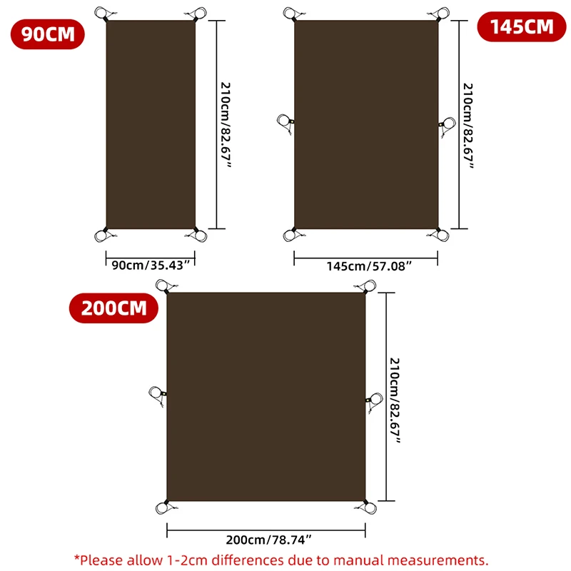 XA2WD-esterilla familiar para acampar, refugio para el sol, deportes, senderismo, plegable, impermeable, para la playa, portátil, para viaje, Picnic, equipo de playa - imagen 3