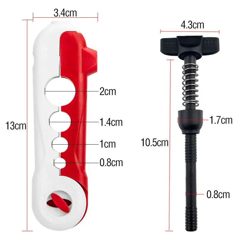 Bobinadora de hilo de pescar portátil, carrete giratorio de Baitcasting, máquina de carrete de línea ABS, equipos de pesca de carpa, herramientas de bobinado - imagen 2