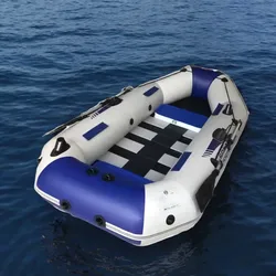 Kayak Surf Hinchable Plegable con Suelo de Madera – Mar