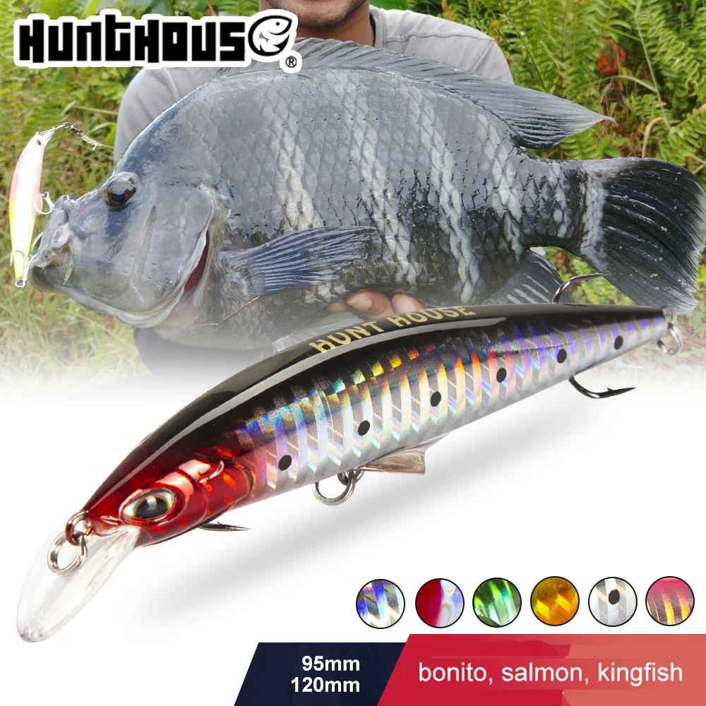 Minnow G-Contorl Hunthouse - 95/120mm 28/41g