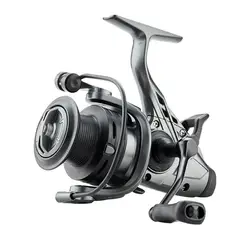 Carrete giratorio de pesca de carpa Mavllos NEC, carrete de fundición de larga distancia, carrete de carpa europeo con fuerza de freno, relación de velocidad de 8kg 5,2: 1