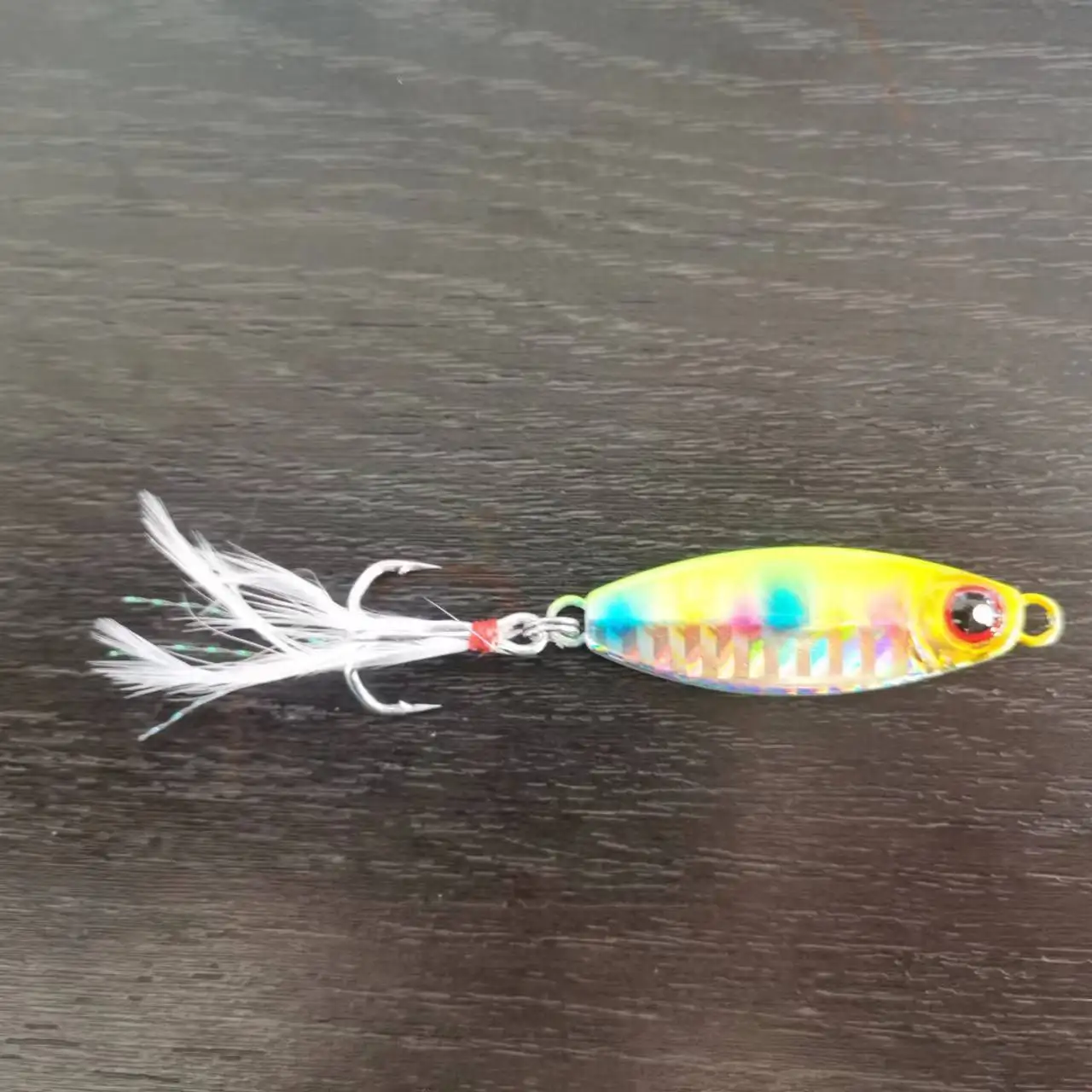 Señuelo de pesca de fundición larga, cebo Artificial de 5-20g, con revestimiento reflectante de luz láser, venta por 1 unidad - imagen 2