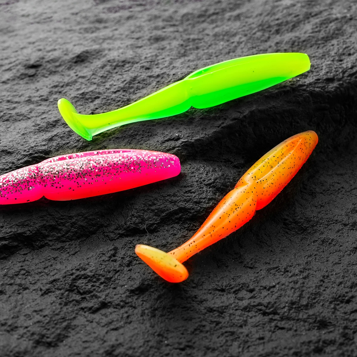 4 uds/pkt señuelo de pesca suave 11cm 12g cebos blandos pesca Wobbler cebo de lubina pesca Artificial señuelo suave tacke - imagen 5