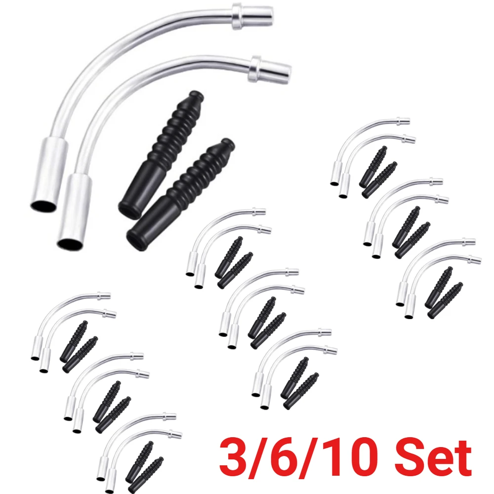 Fundas curvadas protectoras de cable y tubo freno V MTB - imagen 3